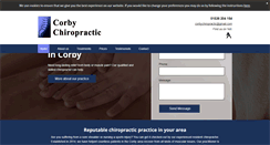 Desktop Screenshot of corbychiropractic.com