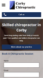 Mobile Screenshot of corbychiropractic.com